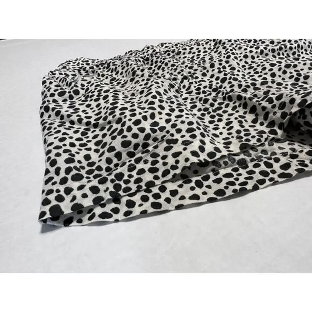 Aries Women’s Shorts Beige Black Blobs‎ - Size Small 100% Modal